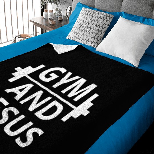 Gym Baby Blankets cool Exercise Workout Funny Gym Baby Blankets