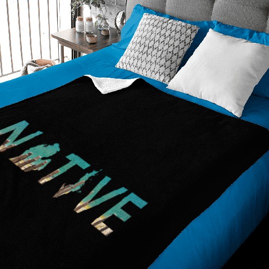 Native Michigan Beach Sand Dunes Summer Baby Blankets