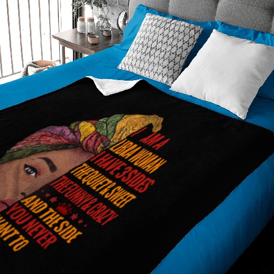 Libra woman Baby Blankets