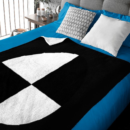 Crash Test Dummy Logo Baby Blankets