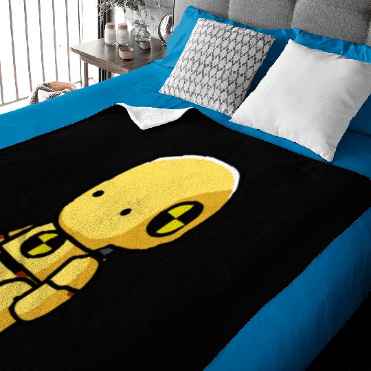crash test dummies Baby Blankets