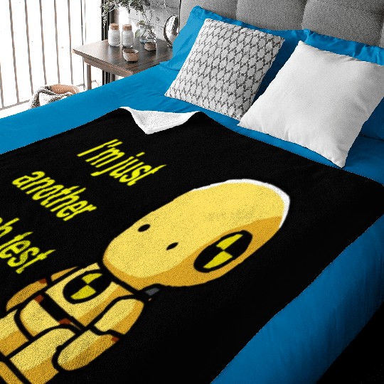 crash test dummy Baby Blankets