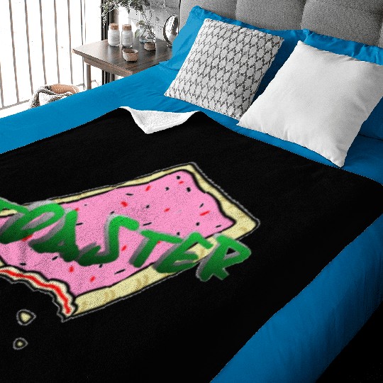 Toaster's Midnight Snack Baby Blankets