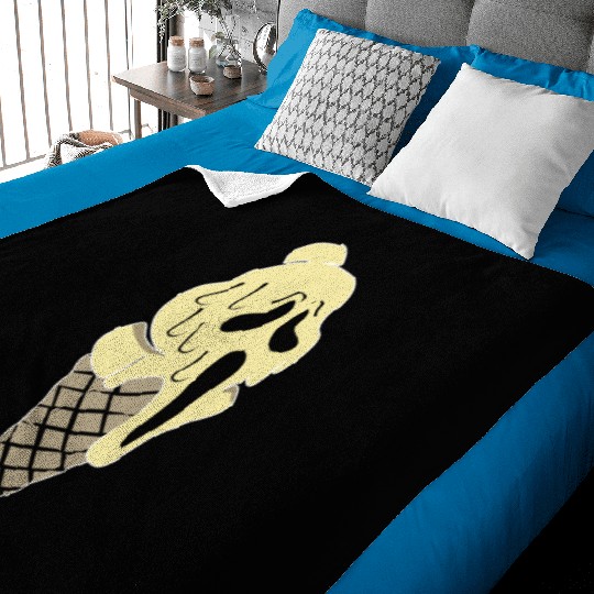 I Scream Ice Funny Baby Blankets