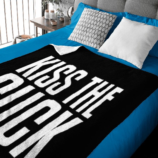 Kiss The Cuck | Cuckold, Cuckolded, Hot Wife Baby Blankets