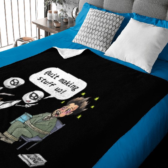 Ancient Aliens Baby Blankets