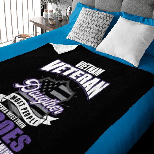 Vietnam Veteran, gift, birthday, heroes Baby Blankets
