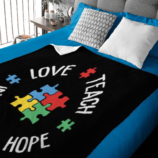 SPED Special Education Teacher educators gift Baby Blankets