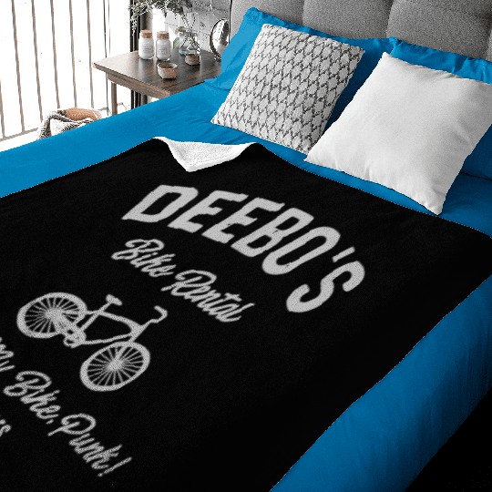 deebo s bike rental that is my bike punk los angel Baby Blankets