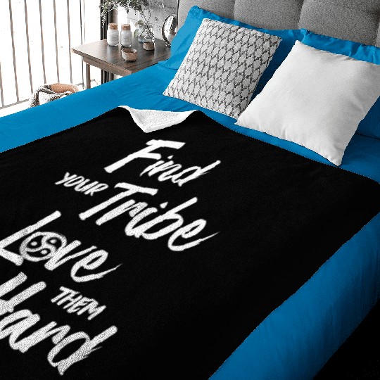 Find Your Tribe - BDSM Triskelion Baby Blankets