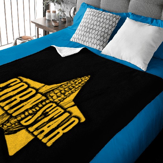 CORN STAR Farmer Baby Blankets