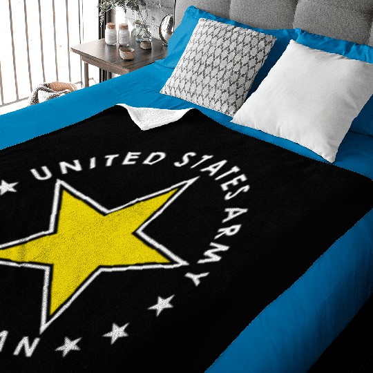 US Army Veteran Baby Blankets