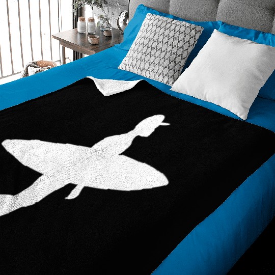 Surfer Surfboard Ocean Vacation Beach Baby Blankets