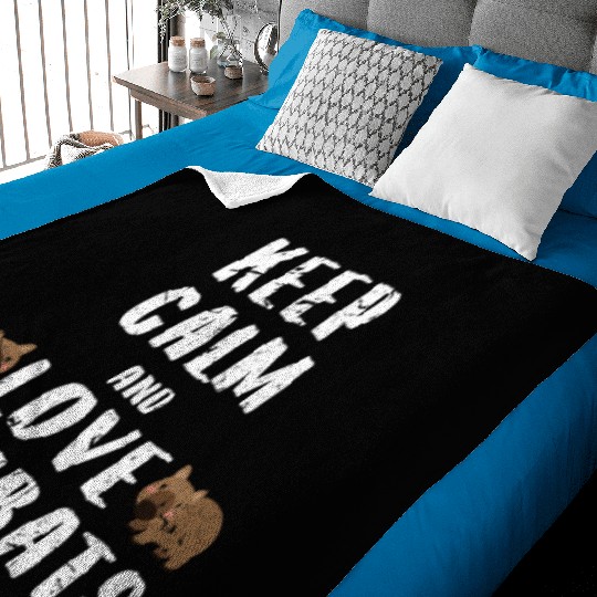 Wombat Love Baby Blankets