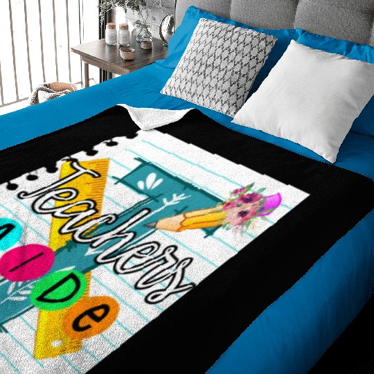 Teacher's Aide Baby Blankets Teacher Assistant Gift