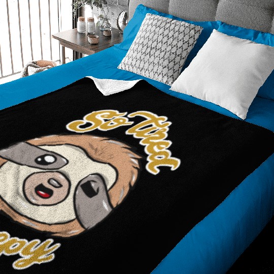 Sloth Animal Baby Blankets