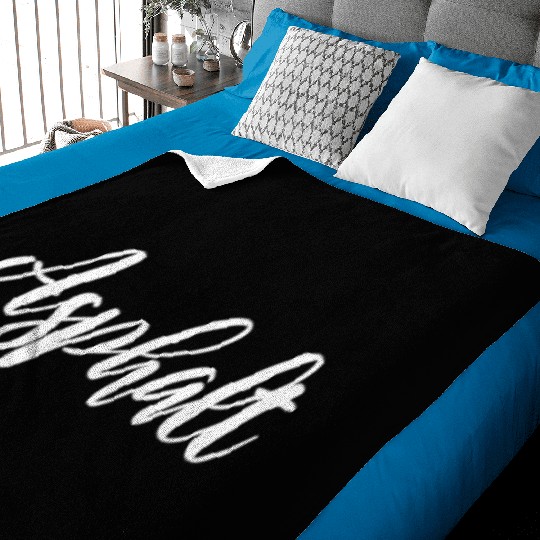 Asphalt Baby Blankets