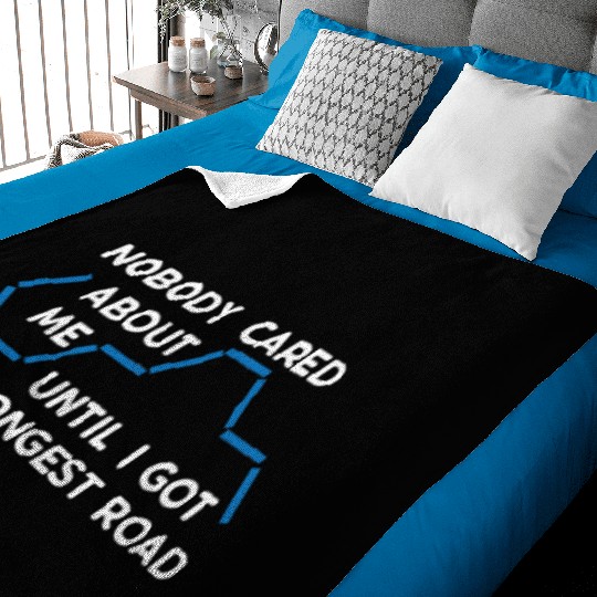 The Longest Road - Funny Settlers Board Game Baby Blankets