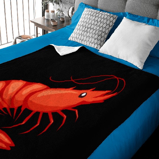 Shrimp Jitsu Mixed Martial Arts Fighter Shrimping Baby Blankets