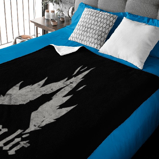 Occult Burning Church - Unholy Satanic Devil Baby Blankets