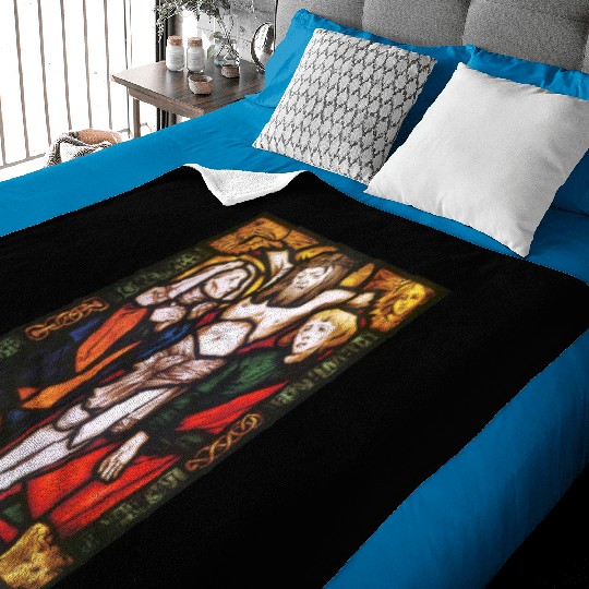 Scenes from the life of the Virgin Mary Baby Blankets