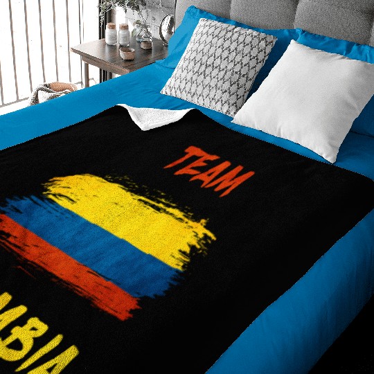 Team Colombia / Flag Baby Blankets