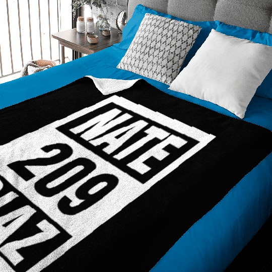 Nate Diaz Stockton 209 Baby Blankets