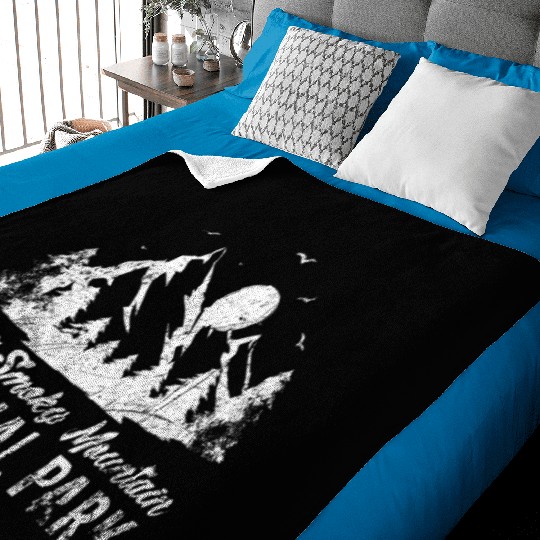 Great Smoky Mountain National Park US Vintage Baby Blankets