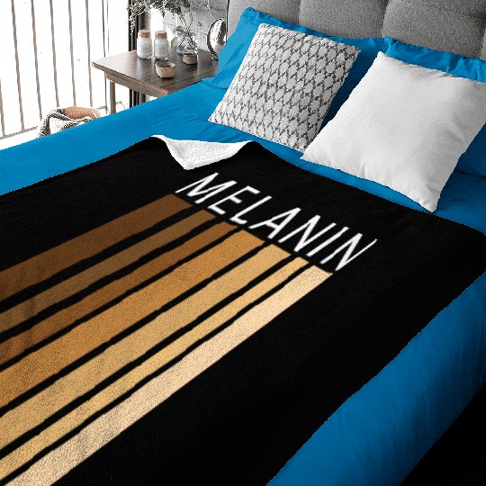 Dope Melanin Shades Black Pride Black Girl Magic Baby Blankets