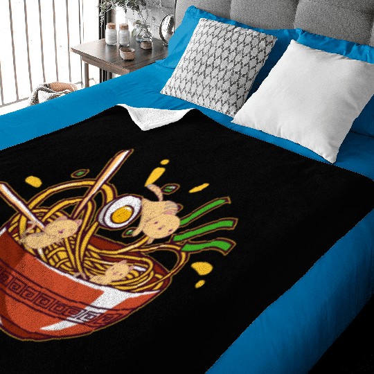 Ramen Bowl Baby Blankets