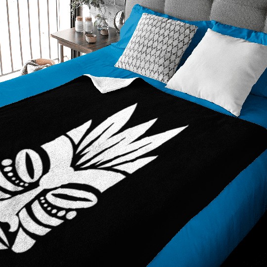 Maori Hawaii Warrior Tiki T Tattoo Gift Idea Baby Blankets