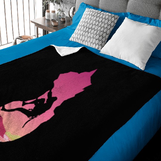 Rock Climbing Baby Blankets