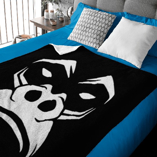 Gorilla, not very amused! Baby Blankets