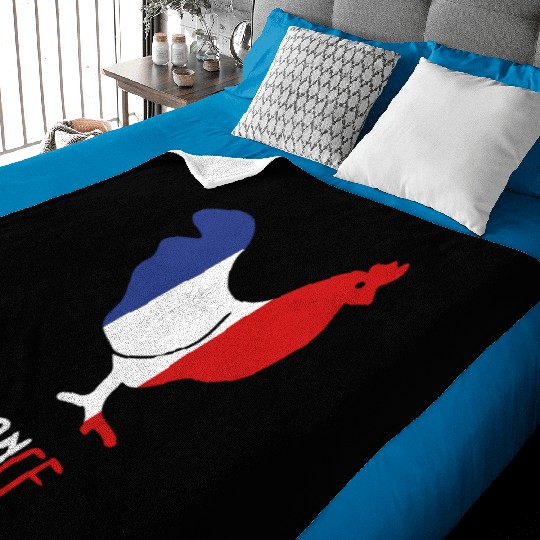 France - French - Frenchie Baby Blankets