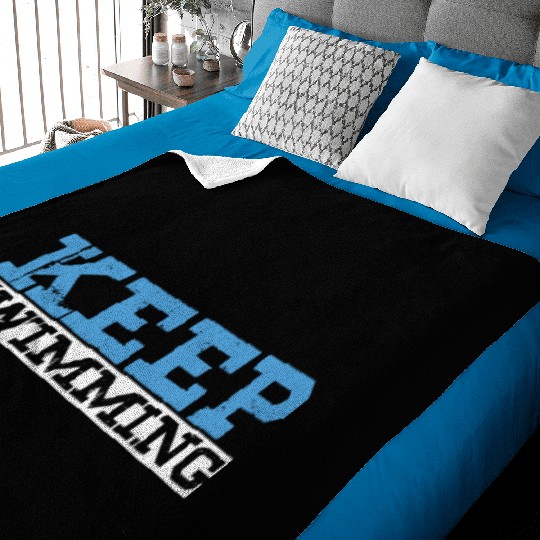 Watersports Athlete Swim Swimmers Gift Keep Baby Blankets