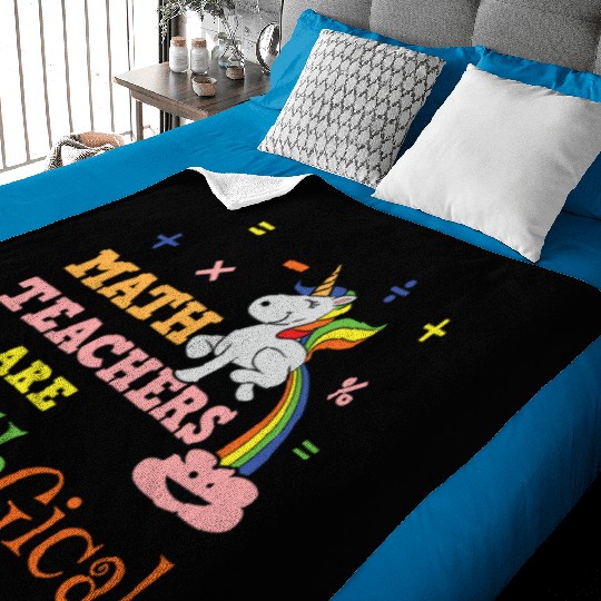 Math Teacher Baby Blankets