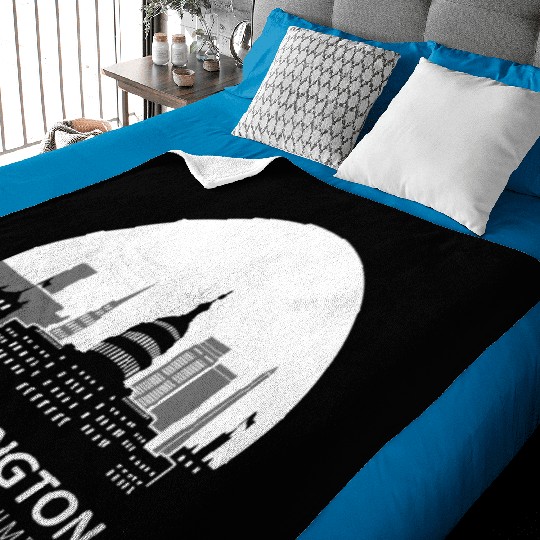 Washington D.C. Baby Blankets