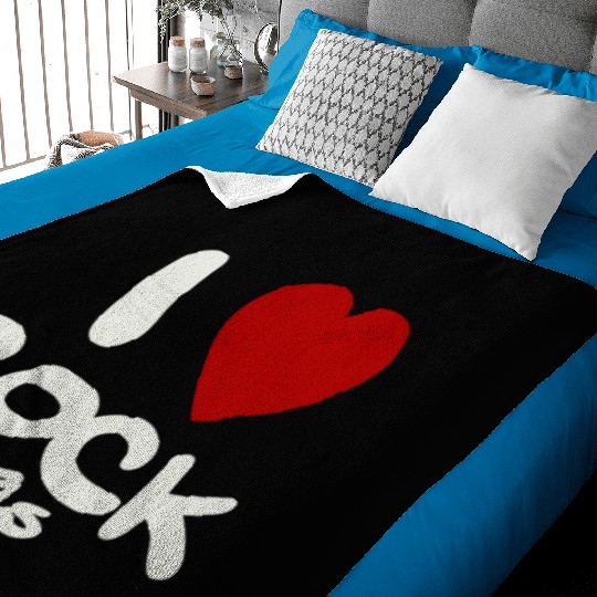 I LOVE COCK TAILS Baby Blankets