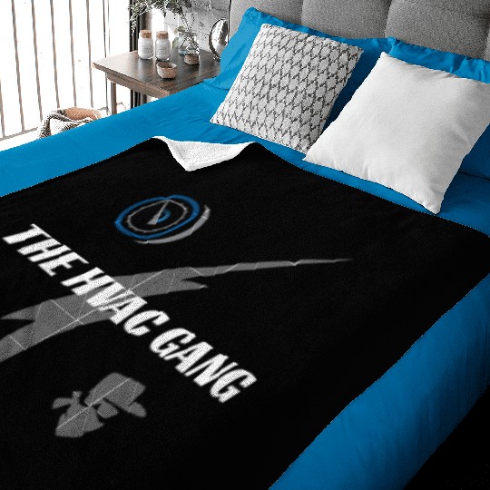 The Hvac Gang Baby Blankets