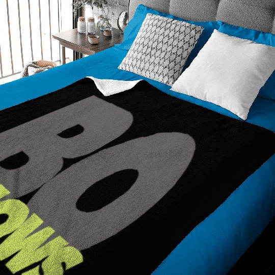 BO KNOWS Baby Blankets