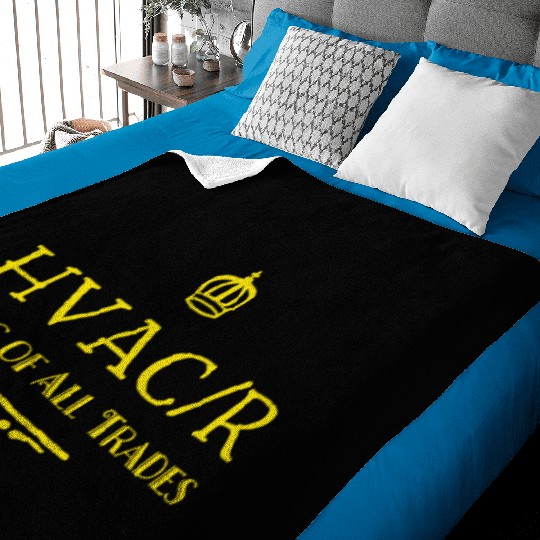 HVAC/R King of All Trades Baby Blankets