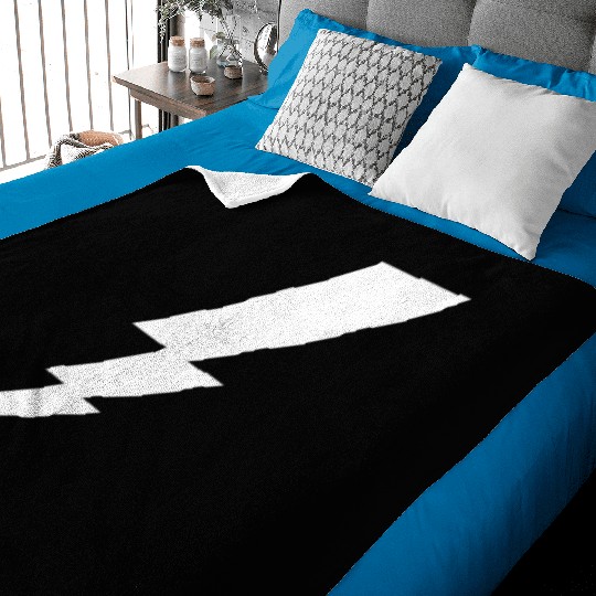 Lightning Bolt Geometric Vector Shape Baby Blankets