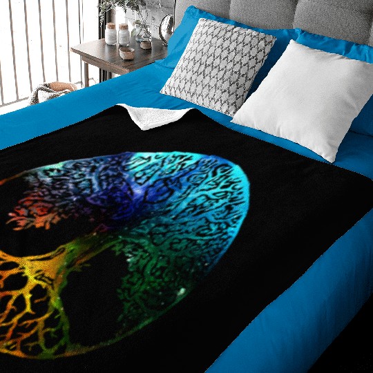 Tree of Life Mandala Baby Blankets