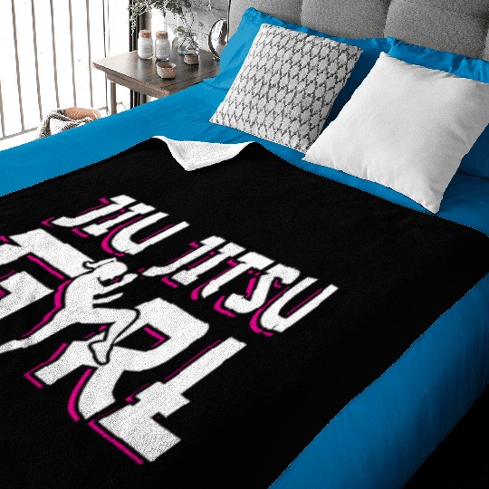 Jiu Jitsu Girl Martial Arts Mixed Martial Arts Baby Blankets