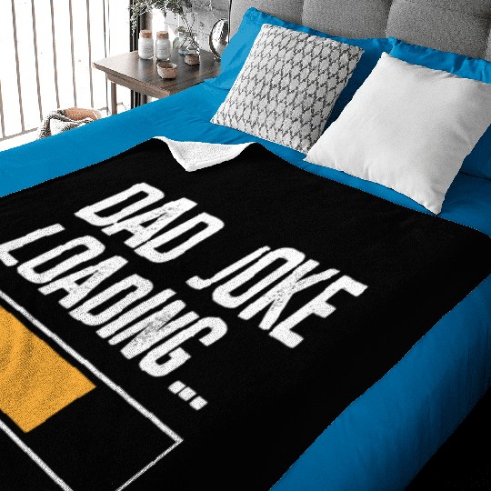 Dad Joke Loading Baby Blankets
