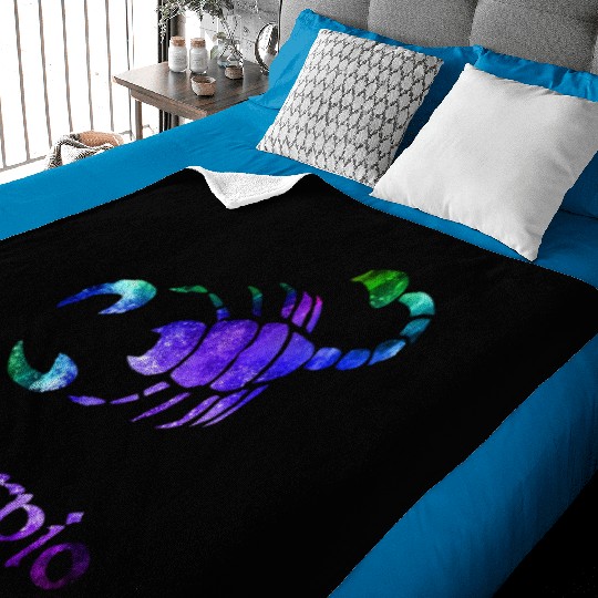 Scorpio Baby Blankets