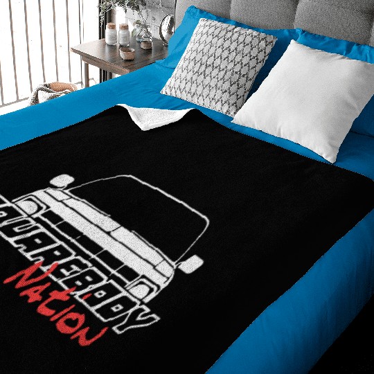Square Body Nation 70s Squarebody Baby Blankets