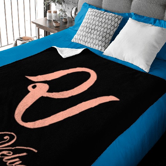 Red velvet kpop group logo design Baby Blankets