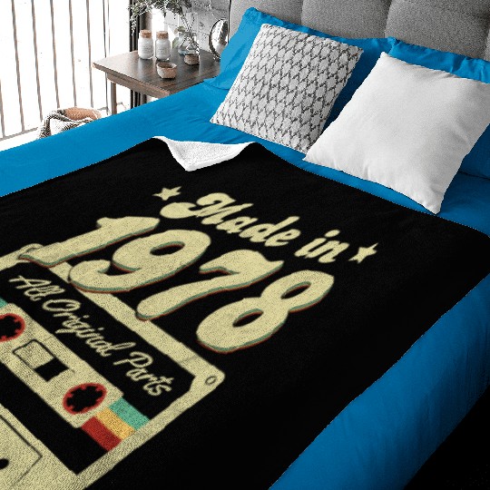 Made in 1978 Baby Blankets