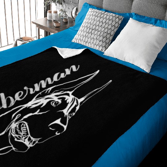 Doberman Baby Blankets